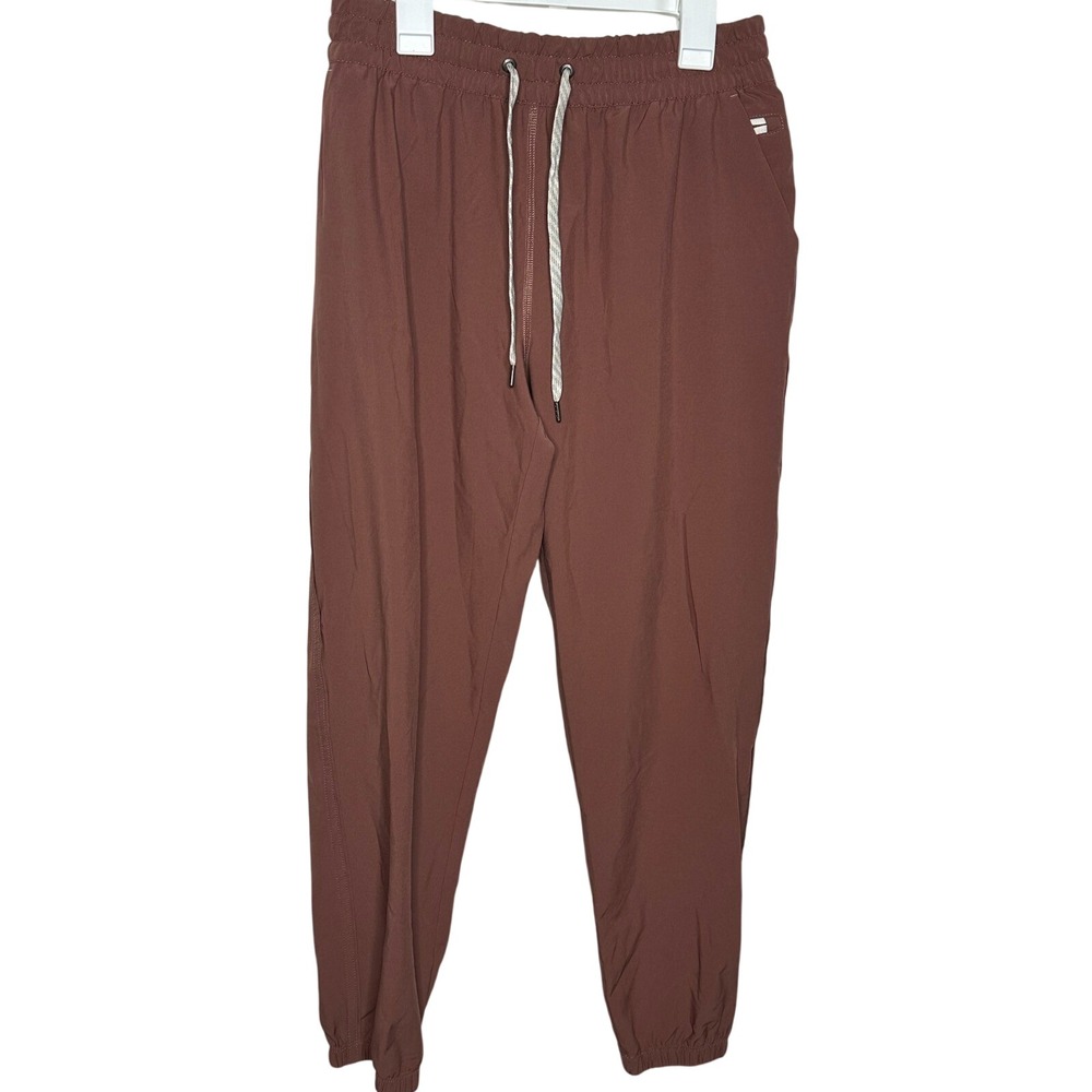 Vuori Flight Pants‎ Women Medium Brown Jogger Sweatpants Athletic Casual